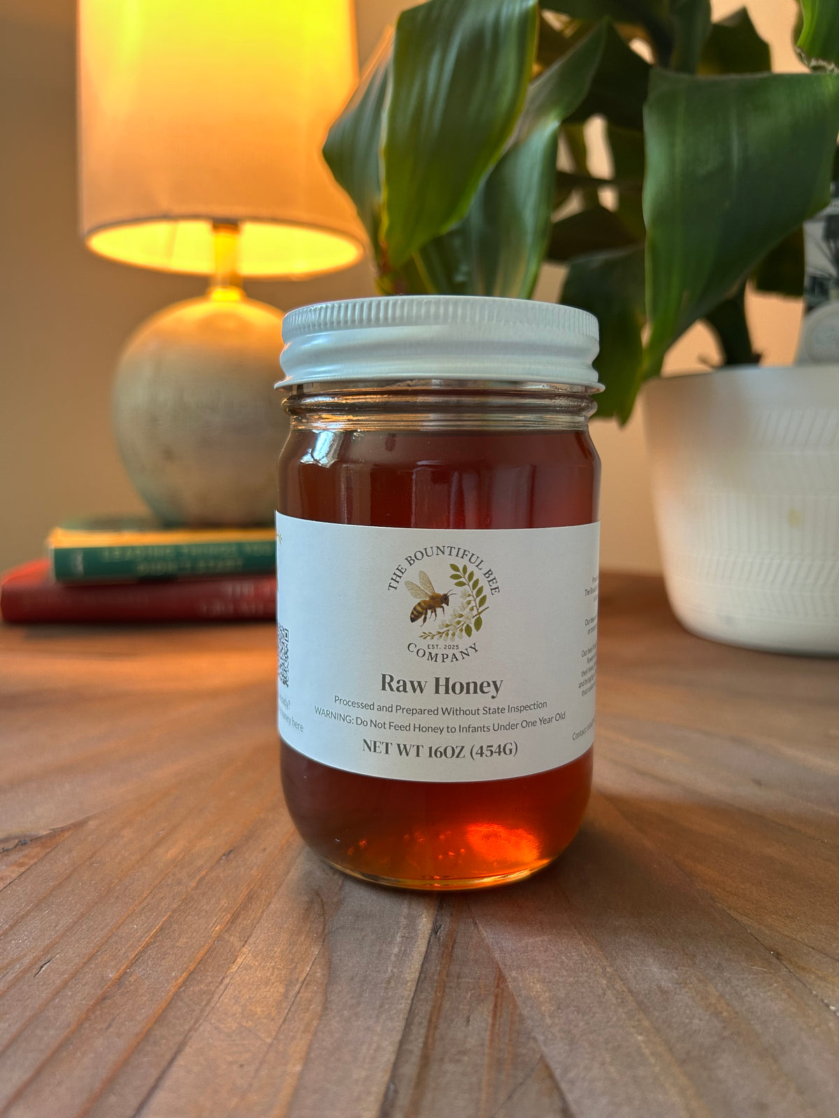 16 Oz Raw Unfiltered Honey
